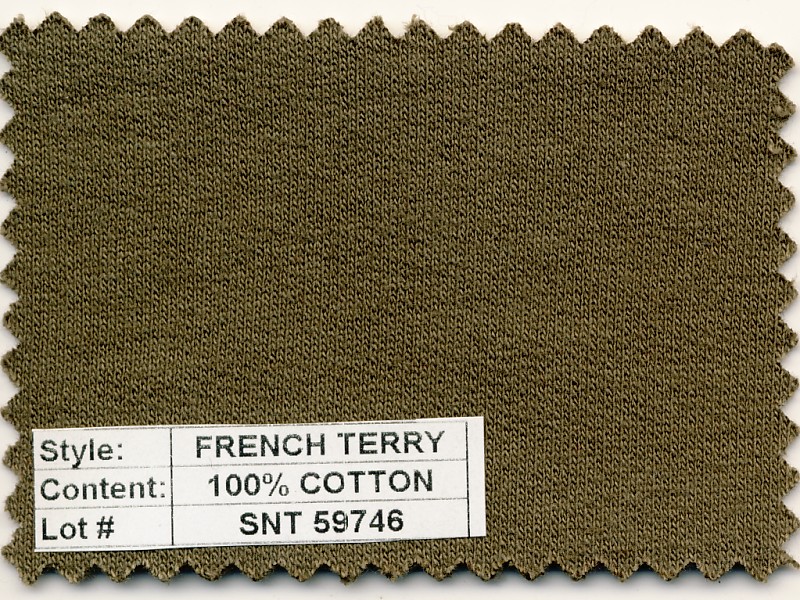 French Terry 100% Cotton 14 oz